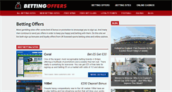 Desktop Screenshot of betting-offers.com