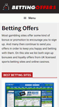 Mobile Screenshot of betting-offers.com